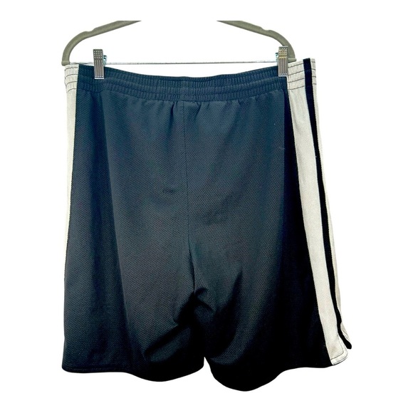 Nike Men's Y2K Basketball Shorts Black White Dazzle Stripe Size L - Picture 10 of 15